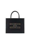 Borsa Donna grande con logo Nero