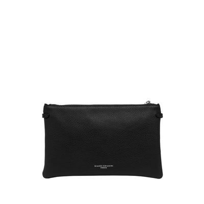 Pochette Donna Hermy nero con tracolla retro