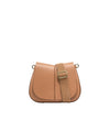 Borsa Donna Helena Round a tracolla marrone