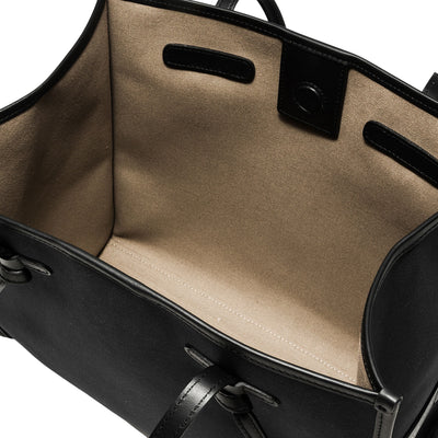 Borsa Shopper Donna Nero con pochette interno