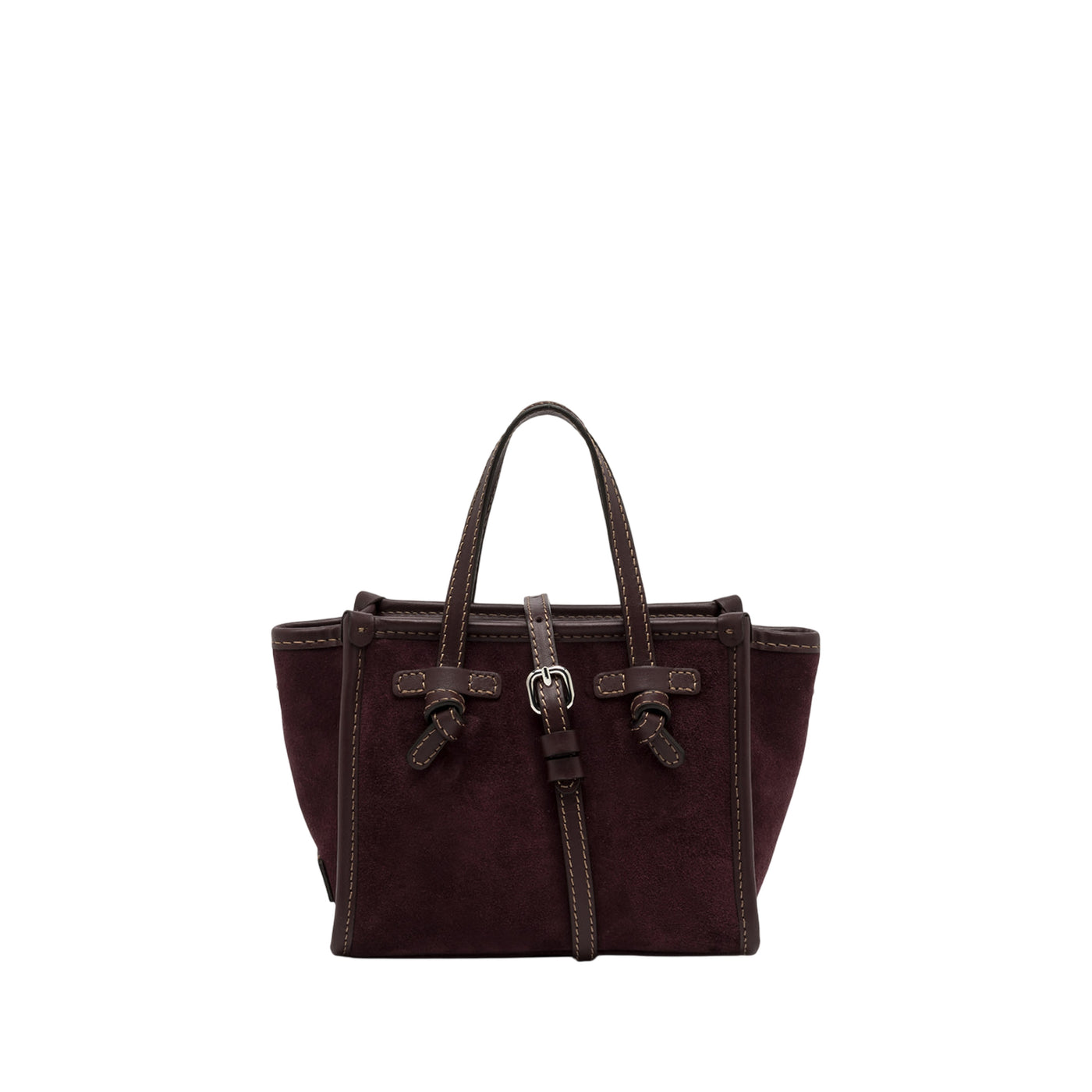 Borsa Donna a mano Miss Marcella piccola bordeaux con tracolla