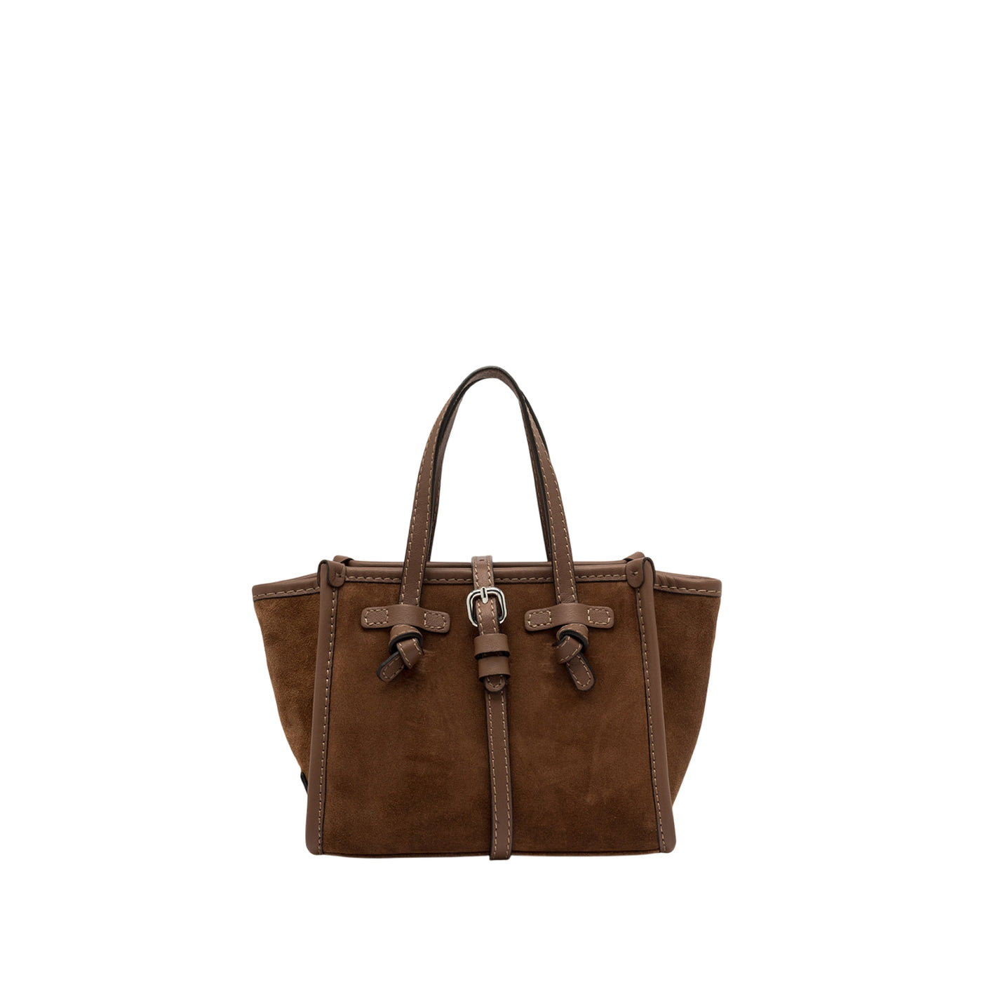 Borsa Donna a mano Miss Marcella piccola marrone con tracolla