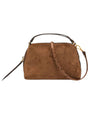 Borsa Donna modello Alifa scamosciato, con zip