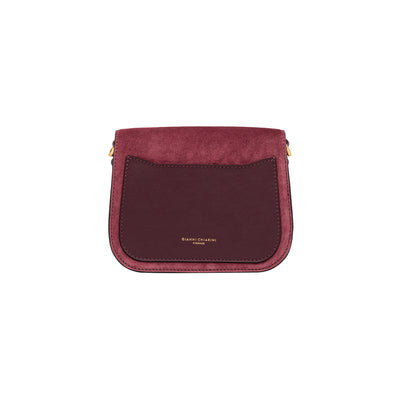 Borsa Donna Meg scamosciata Bordeaux