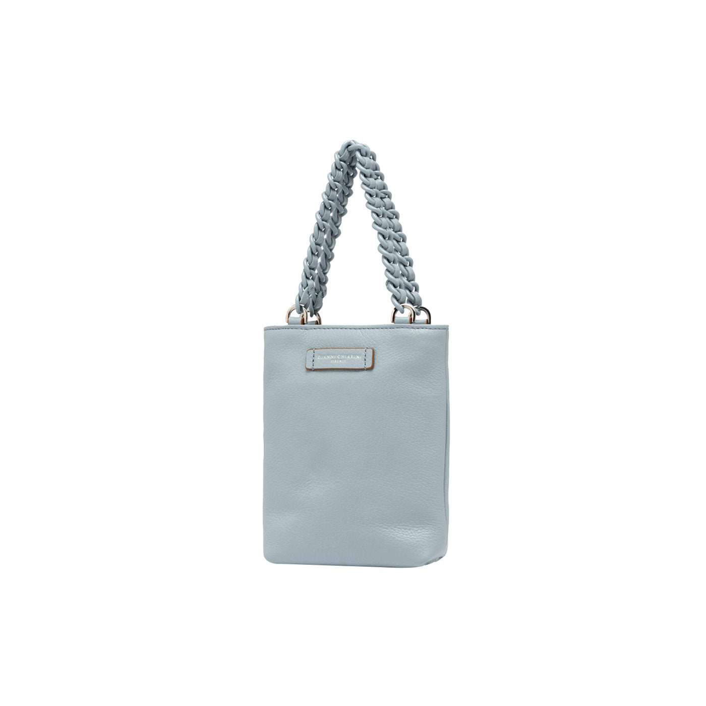 Mini Borsa Camilla in pelle Celeste