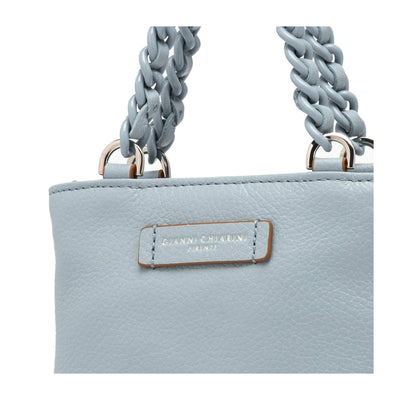 Mini Borsa Camilla in pelle Celeste