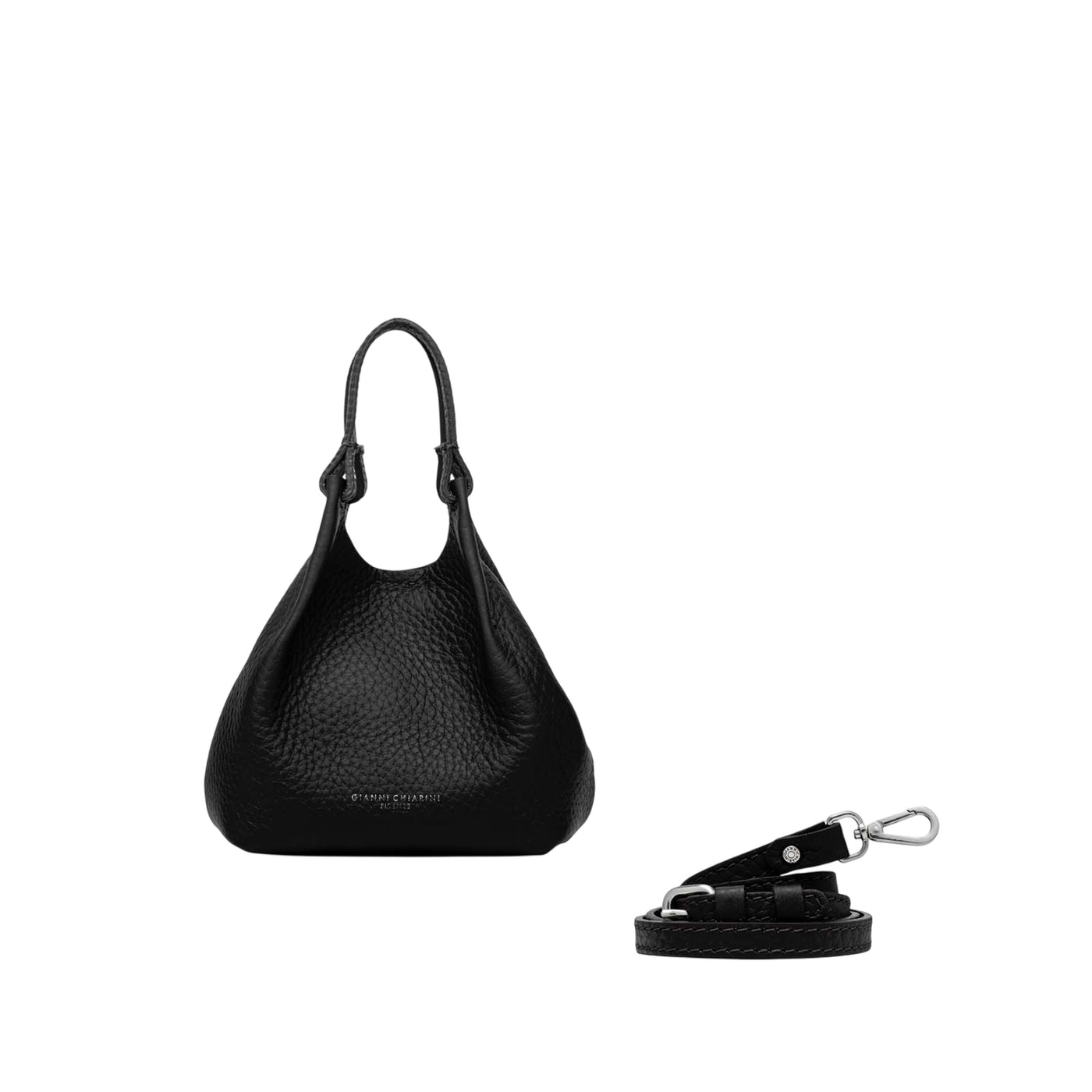 Borsa a mano Donna DUA in pelle nero