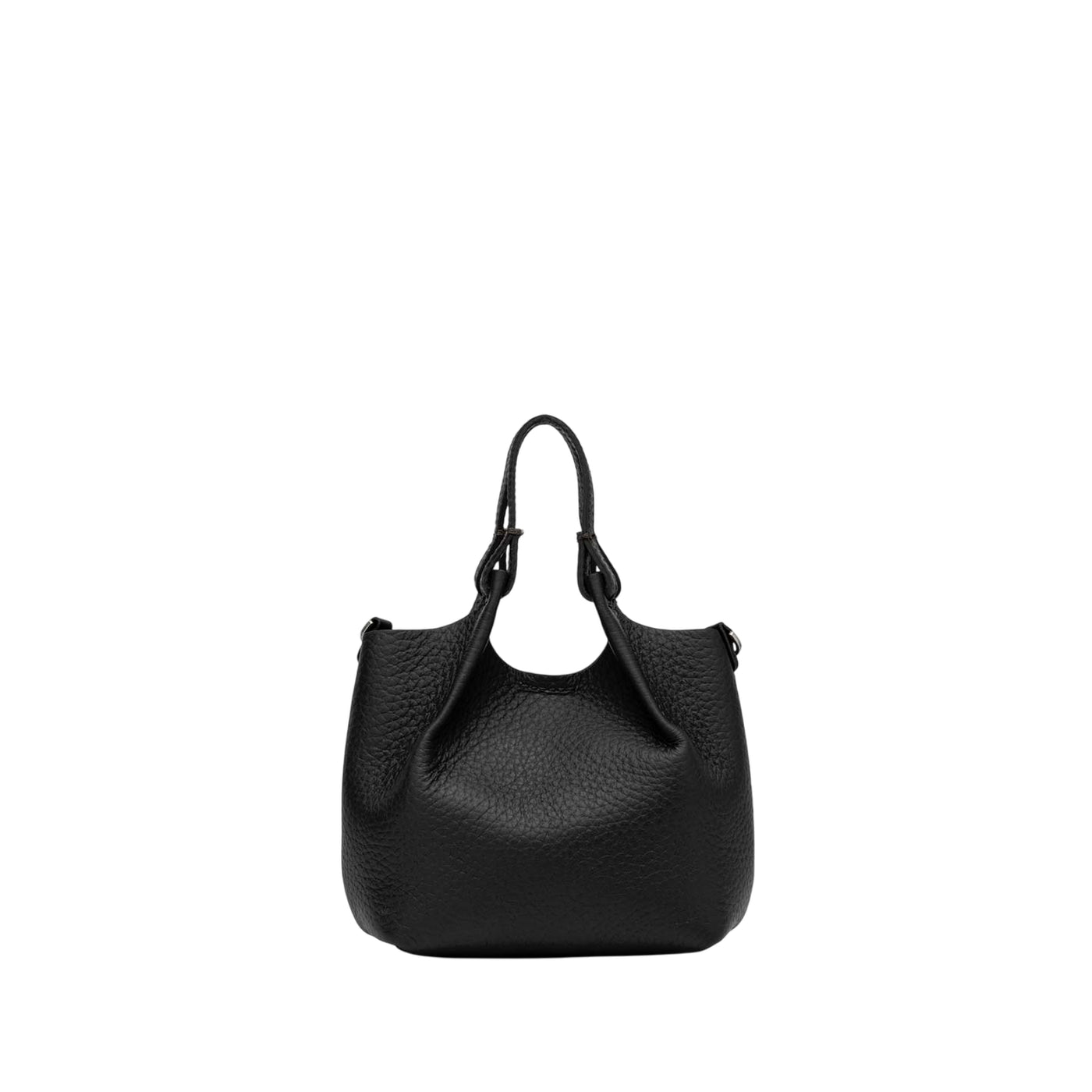 Borsa a mano Donna DUA in pelle nero retro