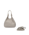 Borsa a mano Donna DUA in pelle grigio