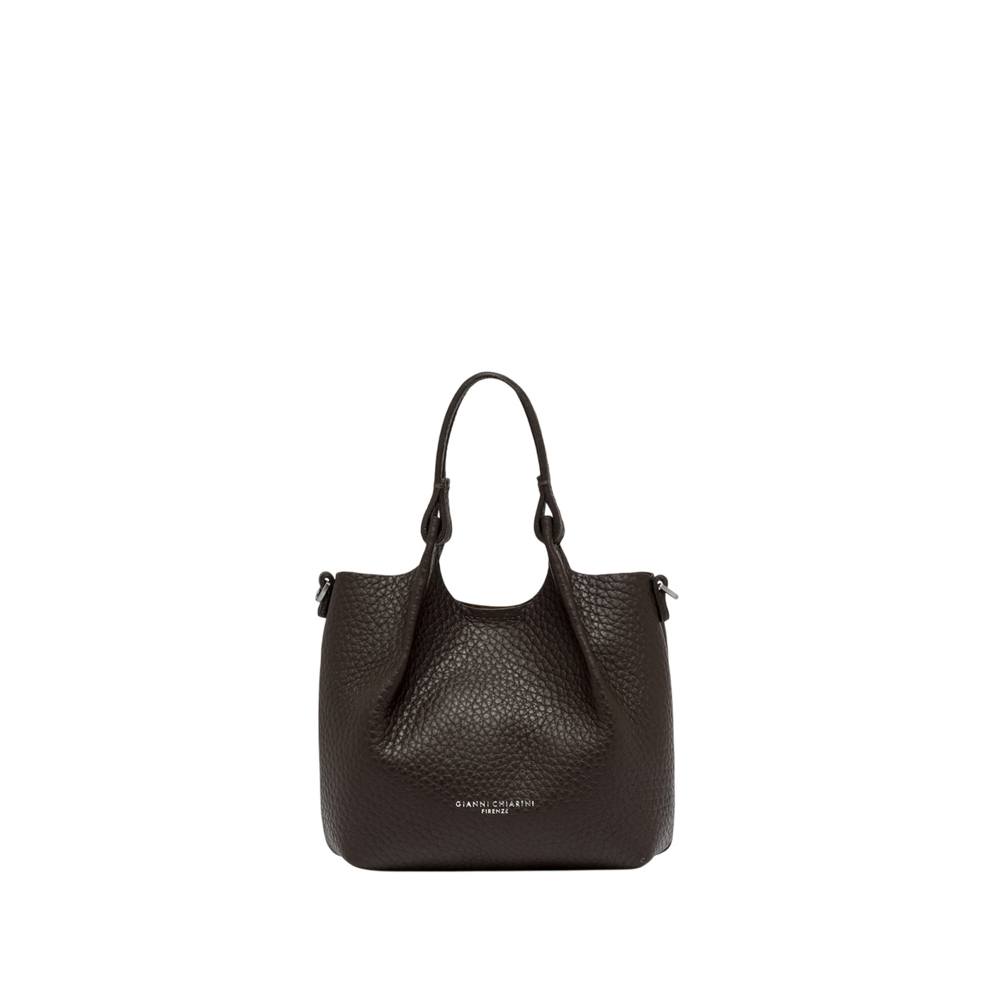 Borsa a mano Donna DUA in pelle marrone scuro