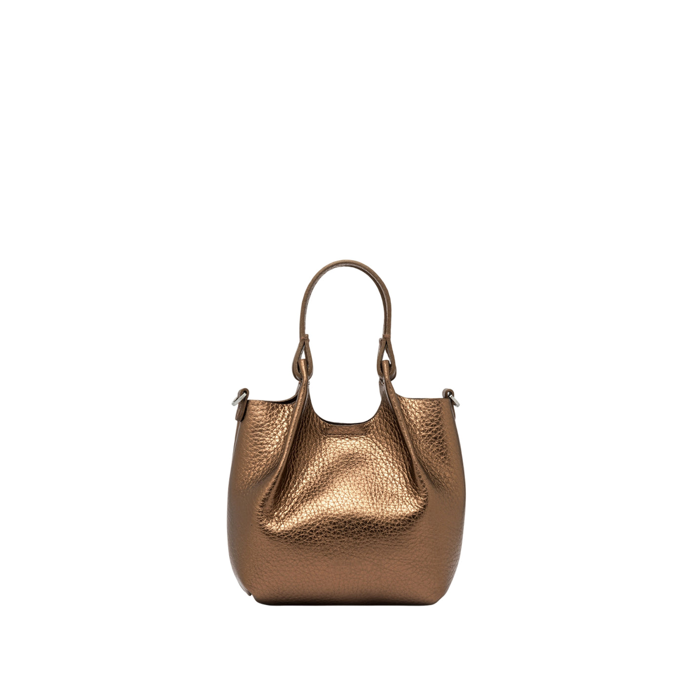 Borsa a mano Donna DUA in pelle bronzo retro