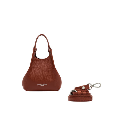 Borsa a mano Donna DUA in pelle marrone