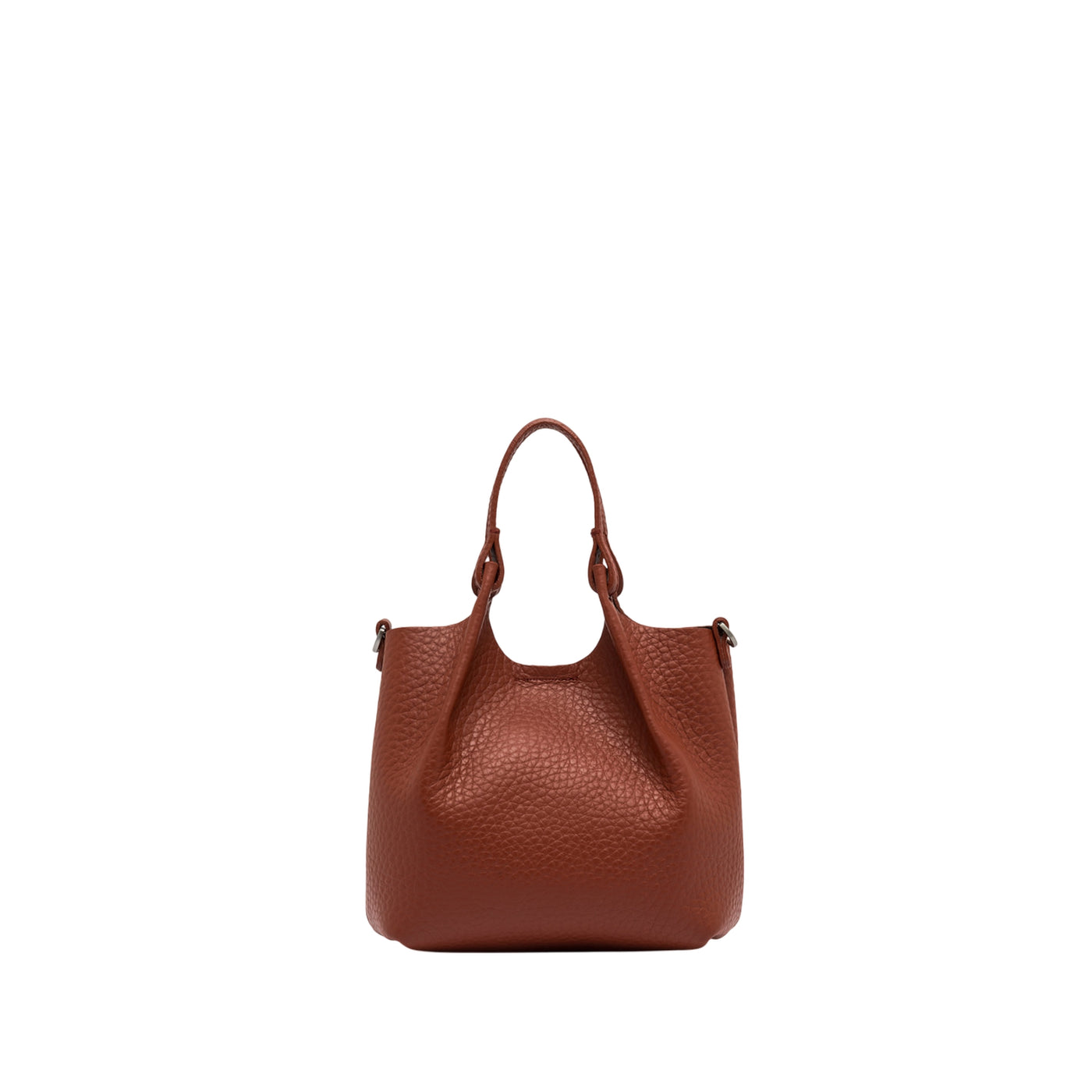 Borsa a mano Donna DUA in pelle marrone retro