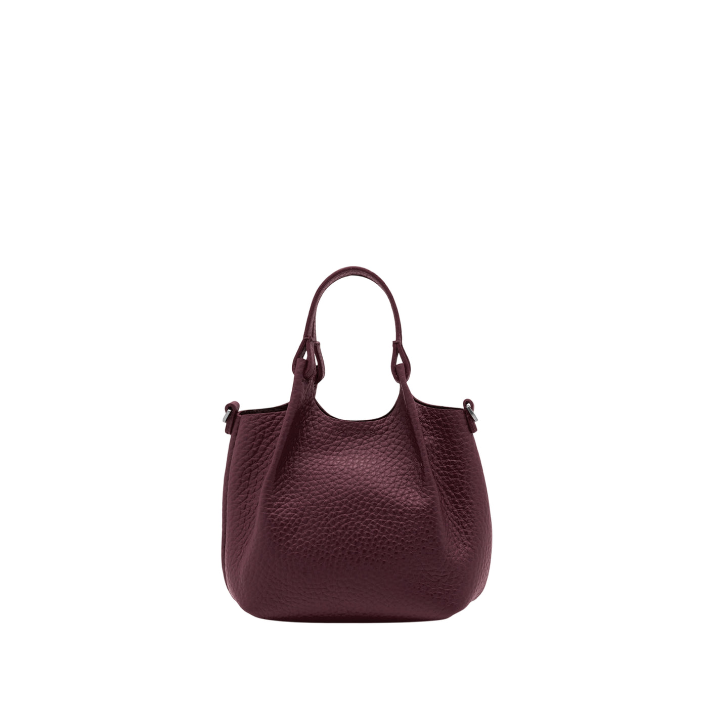 Borsa a mano Donna DUA in pelle bordeaux retro