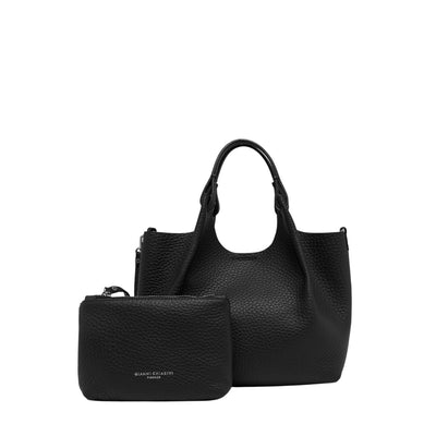 Borsa a mano Donna DUA con pochette Nero