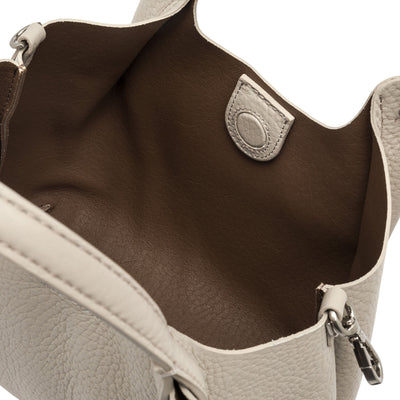 Borsa a mano Donna DUA con pochette Beige interno