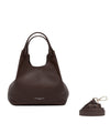 Borsa a mano Donna DUA con pochette Marrone