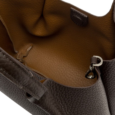Borsa a mano Donna DUA con pochette Marrone interno