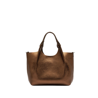 Borsa a mano Donna DUA con pochette Bronzo retro