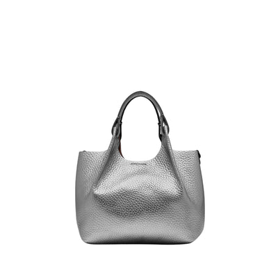 Borsa a mano Donna DUA con pochette Argento retro