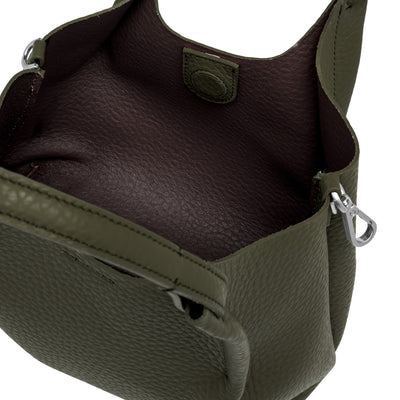 Borsa a mano Donna DUA con pochette Verde scuro interno