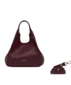 Borsa a mano Donna DUA con pochette Bordeaux