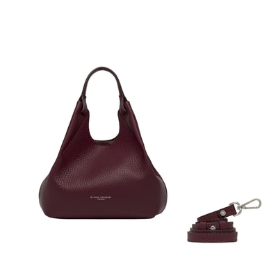 Borsa a mano Donna DUA con pochette Bordeaux