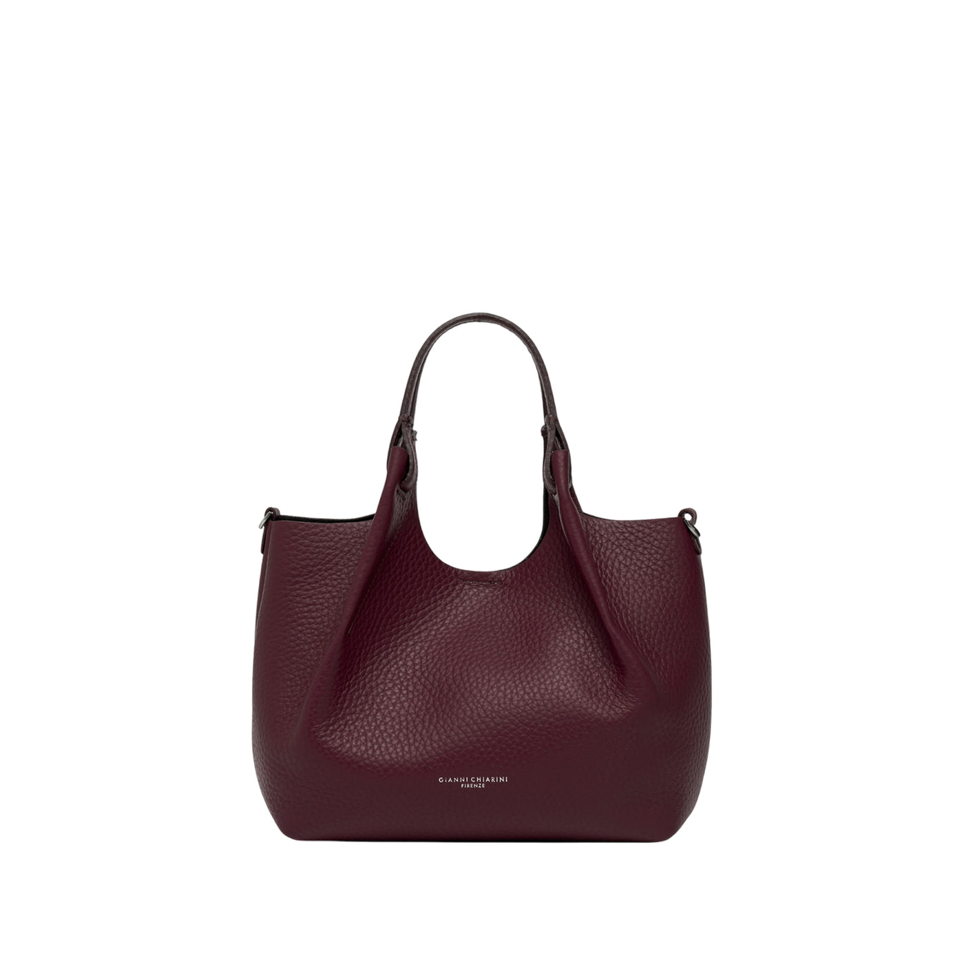 Borsa a mano Donna DUA con pochette Bordeaux frontale