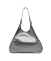 Borsa a spalla Donna DUA in pelle con pochette Argento