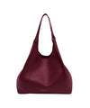 Borsa a spalla Donna DUA in pelle con pochette Bordeaux