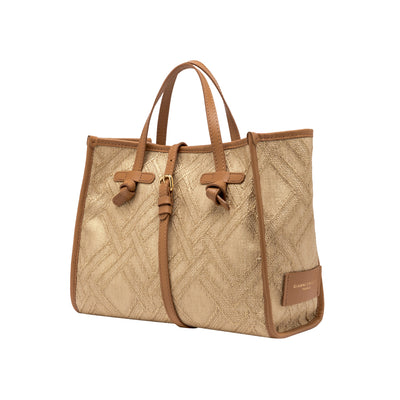 Borsa a mano Donna Marcella intreccio Beige