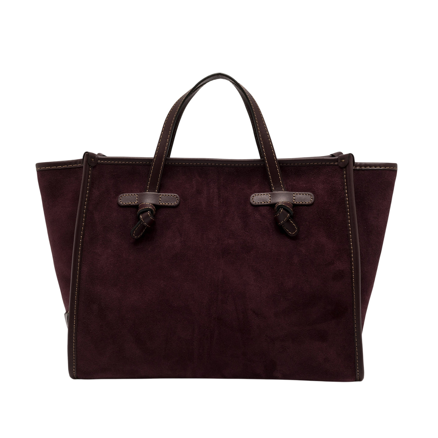 Borsa a mano Donna Miss Marcella scamosciata Bordeaux