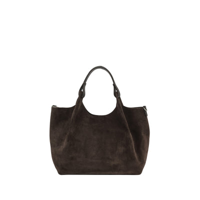 Borsa a mano Donna DUA in pelle scamosciata retro