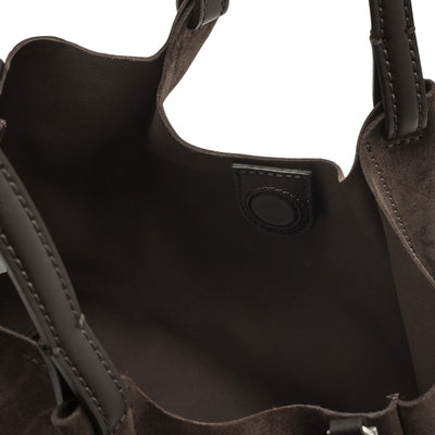 Borsa a mano Donna DUA in pelle scamosciata interno