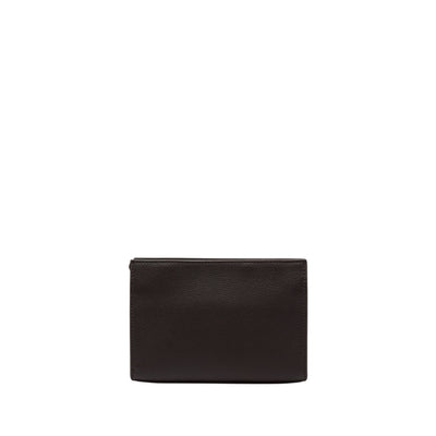 Pochette Uomo Florence con manico Marrone scuro retro