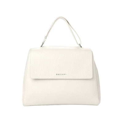 Borsa a mano Donna Sveva Soft Media Bianco