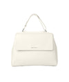Borsa Sveva Soft Media in pelle Bianco