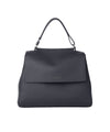 Borsa Sveva Soft Media in pelle Navy