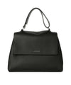 Borsa Sveva Soft Media in pelle Nero