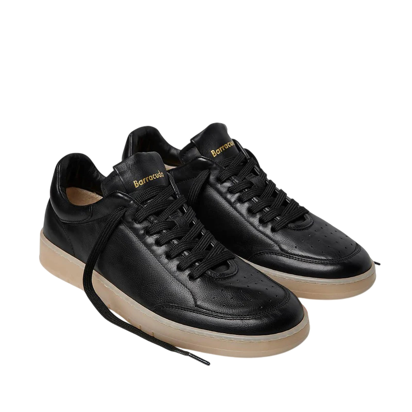 Sneakers Uomo Guga in pelle nera