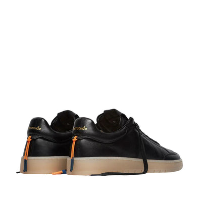 Sneakers Uomo Guga in pelle nera retro