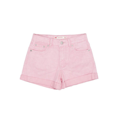 Shorts Bambina cinque tasche con etichetta logo posteriore