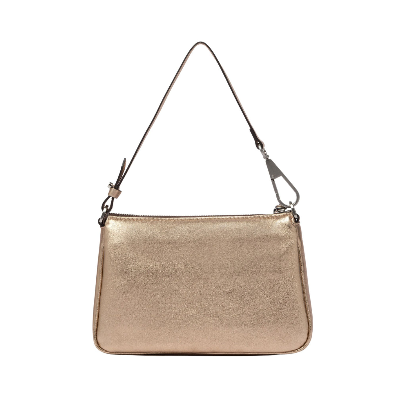 Women's Gold Bag with removable handle