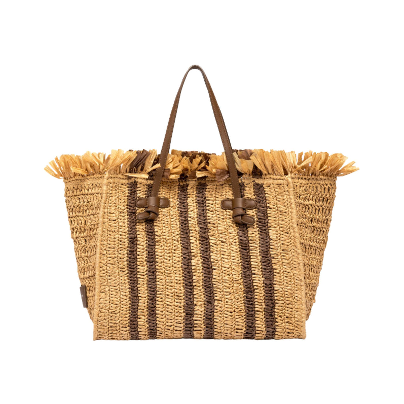 Women's bag with crochet workmanship - Main Image
