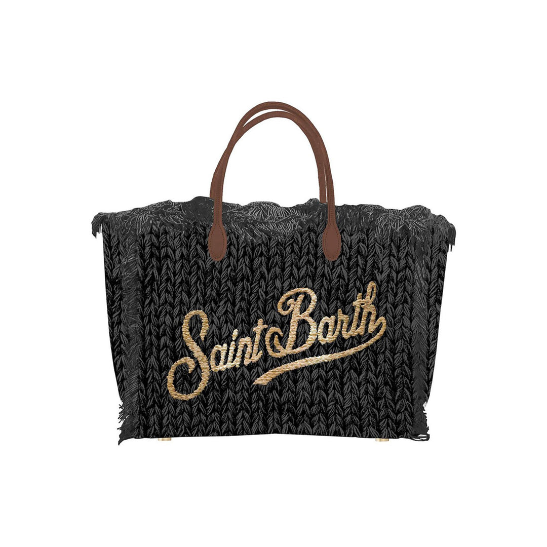 Borsa Donna In Tela Con Logo MC2 Saint Barth