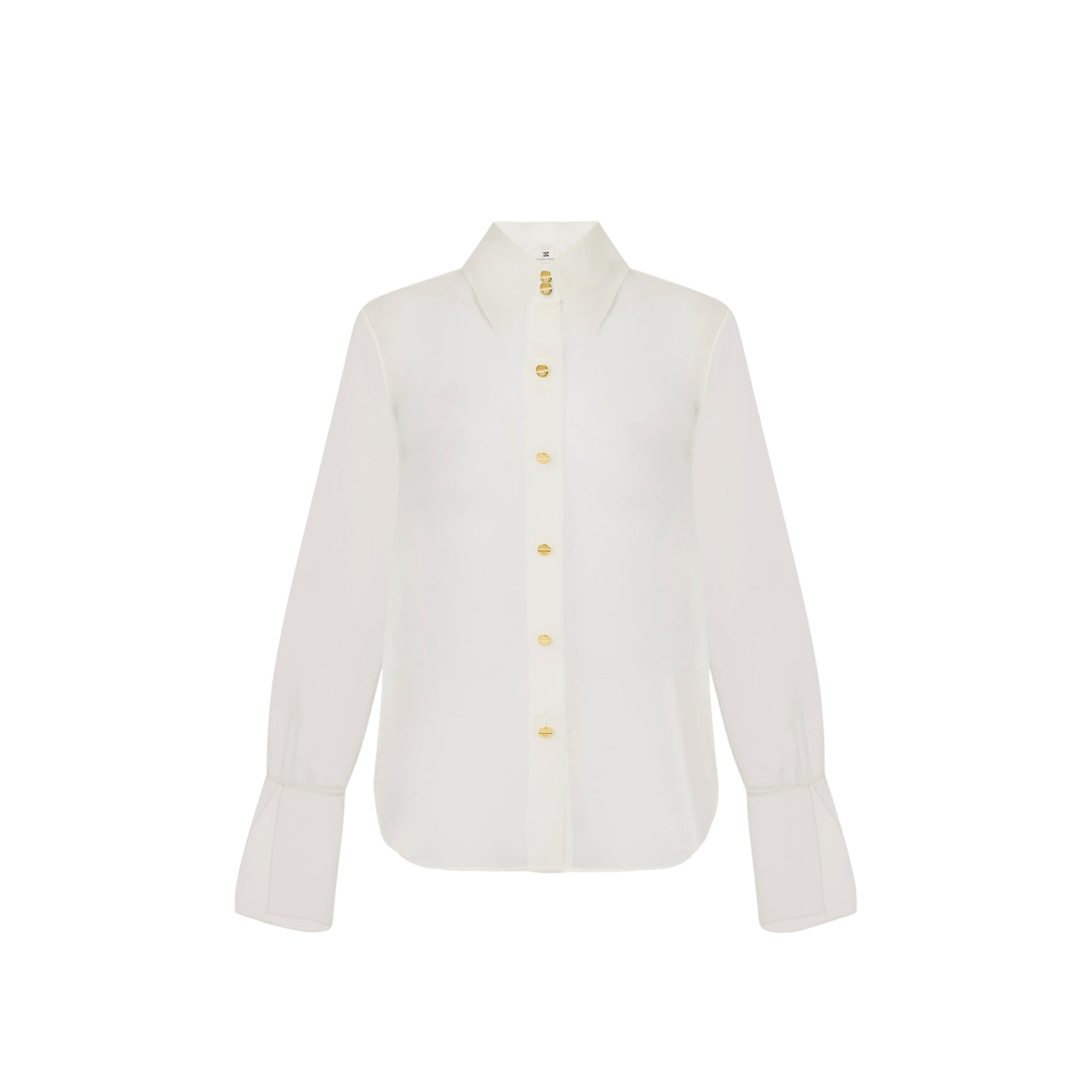 Camicia Donna in organza Bianco