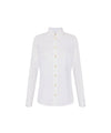 Camicia Donna con doppio colletto Bianco