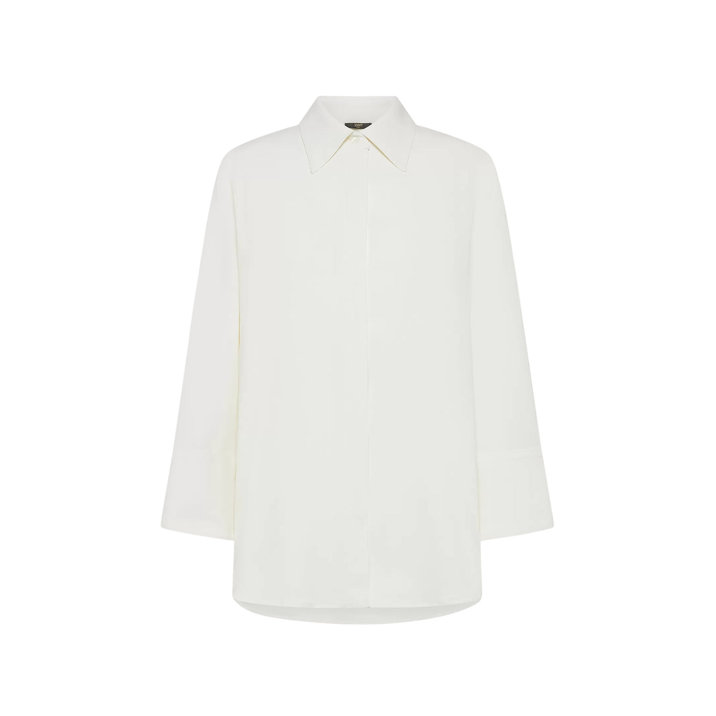 Camicia lunga Donna in cady crepe viscosa