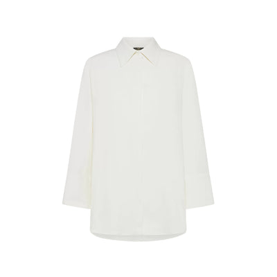 Camicia lunga Donna in cady crepe viscosa