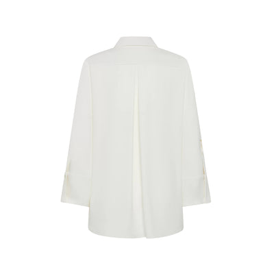 Camicia lunga Donna in cady crepe viscosa retro